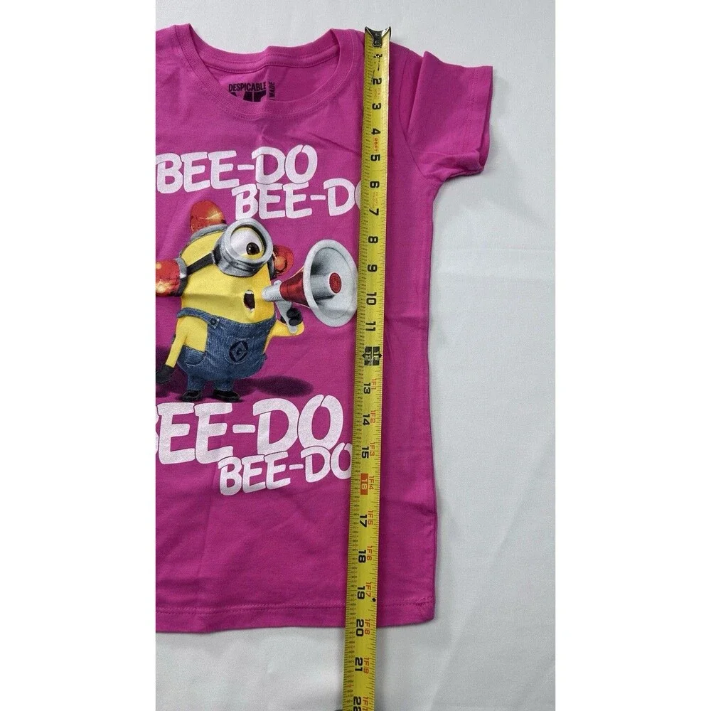 Girls' Outfit Bundle - 2-Piece Set - Minions T-Shirt & Bermuda Shorts - Size S/7